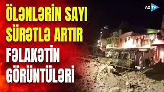 Güclü zəlzələ ölkəni savaş meydanına çevirdi: ölənlərin sayı 630-u keçdi