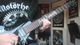 Motörhead - No Class guitar cover [HQ]