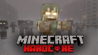 SOBREVIVI 100 DIAS EM UM APOCALYPSE ZOMBIE NO ÁRTICO NO MINECRAFT HARDCORE