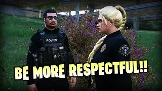 Brian Knight Confronts This COP For Being Unprofessional! | NoPixel RP | GTA RP