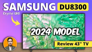 Samsung DU8300 Review || Best 43 inch Crystal UHD TV || 2024