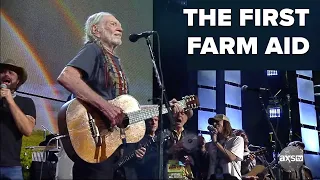 Willie Nelson, Neil Young, and John Mellencamp Started Farm Aid | This Week in Music History