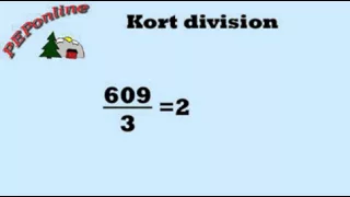 Kort division del 1