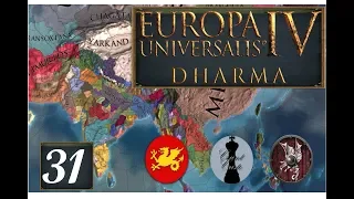 The King, The Wyvern and the Dragon! EU4 Dharma Multiplayer with Addaway & Lambert - Part 31