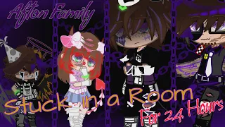 Afton Family Stuck in A Room For 24 Hours (New AU) |Afton Family| {Gacha Club} |FNaFxGC|