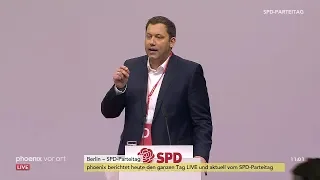 SPD-Parteitag 2019: Rechenschaftsbericht von Lars Klingbeil am 06.12.19