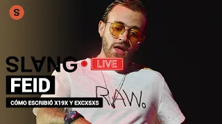 Feid sobre la creación de "X19X" y "EXCXSXS" de su disco 'FERXXO (VOL 1:M.O.R.)' | Slang Live