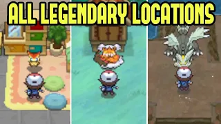 All Legendary Pokemon Locations - Pokemon Black & White