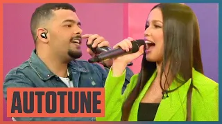 Juliette aceita desafio de Pedro Sampaio e canta com AUTOTUNE | TVZ