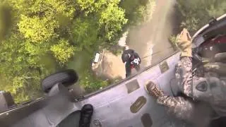 Gopro Helicopter Rescue Footage of Driver Trapped in Flood South Carolina