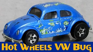 Hot Wheels VW Bug Sunburst Candy Custom Restoration Volkswagen Beetle