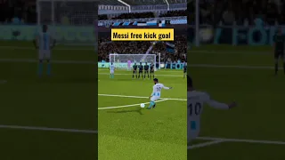 messi free kick goal #short #boost #footballgoal #footballplayer