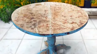 Round table restoration.