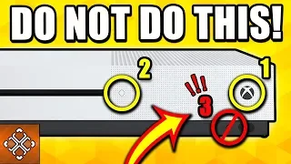 10 Things You Should NEVER Do To Your XBOX One