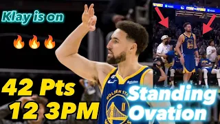 Klay Thompson 42 pts Highlights VS OKC Thunder 02/07/2023