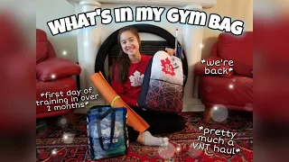 Pack with me for my FIRST DAY OF TRAINING in over 2 months! | Sophie Crane