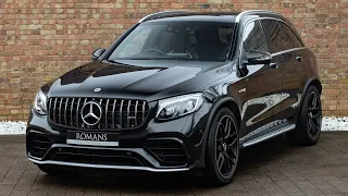 2018 Mercedes-AMG GLC 63 S 4Matic-Obsidian Black -Walkaround, Interior & exhaust sound -High Quality