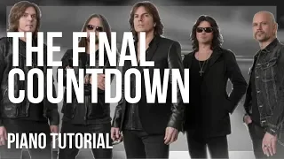 Piano Tutorial: How to play The Final Countdown by Europe