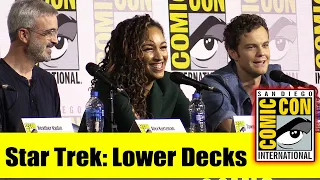 STAR TREK: LOWER DECKS | Comic Con 2019 Full Panel (Mike McMahan, Tawny Newsome, Jack Quaid)