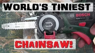 BOLTR: Bosch Mini Chainsaw | KID SIZED DANGER!