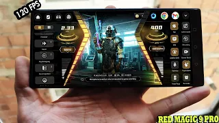 Maximum GPU 😲 STABLE 120 FPS❓RED MAGIC 9 PRO WARZONE MOBILE GAMEPLAY