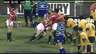 Brian O'Driscoll Try for the Lions Vs Australia 2001