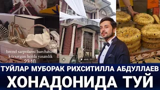 ТУЙЛАР МУБОРАК МАШХУР АКТЕР РИХСИТИЛЛА АБДУЛЛАЕВ УГЛИНИ УЙЛАНТИРМОКДА