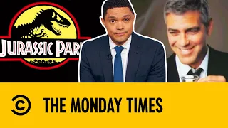 The Monday Times: Clooney, Bloomberg, Jurassic Park, Coronavirus | The Daily Show With Trevor Noah