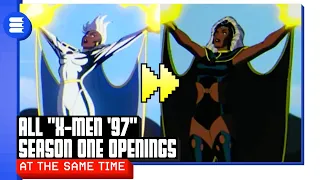 All X-MEN '97 Season One Openings (At The Same Time!) | Animation Beyond Nations