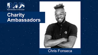 RAD Charity ambassador: Chris Fonseca