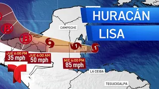 Lisa se convierte en huracán