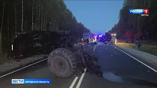 В Кировской области за сутки с дороги ушли три грузовика (ГТРК Вятка)