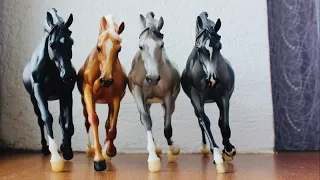 ЛОШАДИ АРАБСКИЕ ОДИНАКОВЫЕ?!РАСПАКОВКА ЛОШАДЕЙ БРЕЕР-БРЕЙЕР-HORSES ARABIAN BREYER