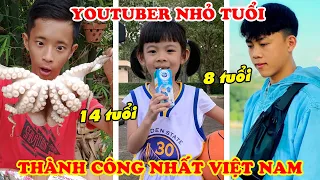 #3 Ngưỡng Mộ 7 Youtuber Nhỏ Tuổi Nhất và Thành Công Nhất Tại Việt Nam Quý 11 Ngón, Kairon TV ...