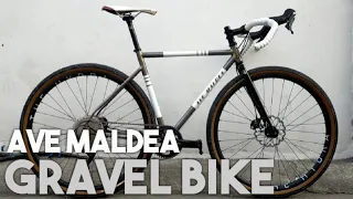 Ave Maldea Gravel Bike build idea with Shimano GRX and The Project components