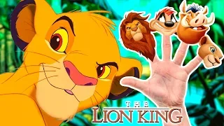 ★ The LION KING Finger Family ★ Daddy Finger Nursery Rhyme Song by ANIMALSKETCH ★