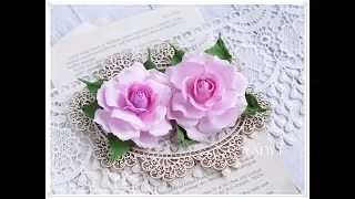 Foamiran Rose Tutorial with Spellbinders Die * Emilia Sieradzan *