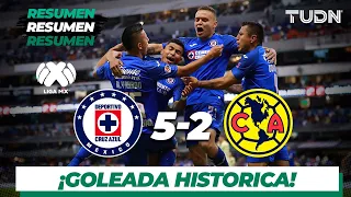 Resumen y Goles | Cruz Azul 5 - 2 América | Liga MX - Apertura 2019  - Jornada 13 | TUDN