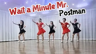 Wait a Minute Mr. postman Line Dance(Beginner)/Alison Johnstone (AUS) -August 2023