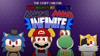 The Stuff I Did For FNaS: Maniac Mania Infinite