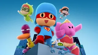Pocoyo and The Super Friends | CARTOONS and FUNNY VIDEOS for KIDS in ENGLISH | Pocoyo LIVE