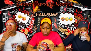 DAEBAK GHOST PEPPER NOODLE CHALLENGE