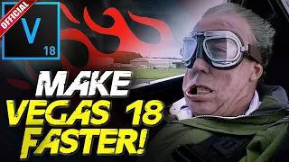 How To Make VEGAS Stop Freezing / Crashing And Run Faster in 5 minutes! 👨‍🏫 VEGAS 18 Tutorial #122