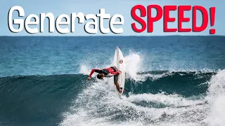 Surfing Tips "Ride Faster, Ride Better: Mastering Speed Generation in Surfing!"