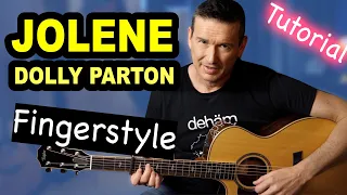 JOLENE (Dolly Parton) | FINGERSTYLE Gitarren Tutorial - deutsch