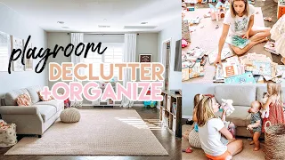 Extreme Playroom Declutter and Organize With Me 2020 | Kendra Atkins