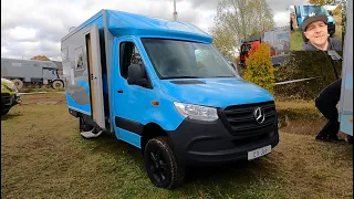 BIMOBIL EX 366 EXPEDITION VEHICLE RV CAMPER 4X4 MERCEDES SPRINTER 416 CDI WALKAROUND + INTERIOR