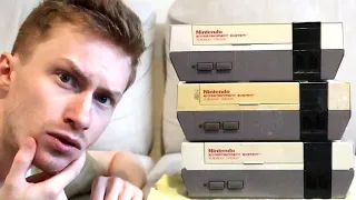 Testataan toimivatko lapsuuteni NES-konsolit