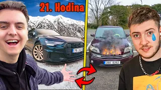 Vyměnil jsem si Auto s YouTuberem na 24 Hodin! (snad mě nezabije)