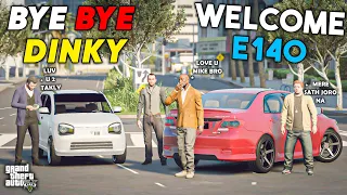 TAYA ABU EXCHANGE HIS ALTO WITH COROLLA E140 | GTA 5 | Real Life Mods #368 | URDU |